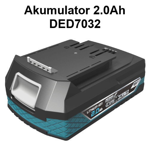 Akumulator 2.0Ah DED7032
