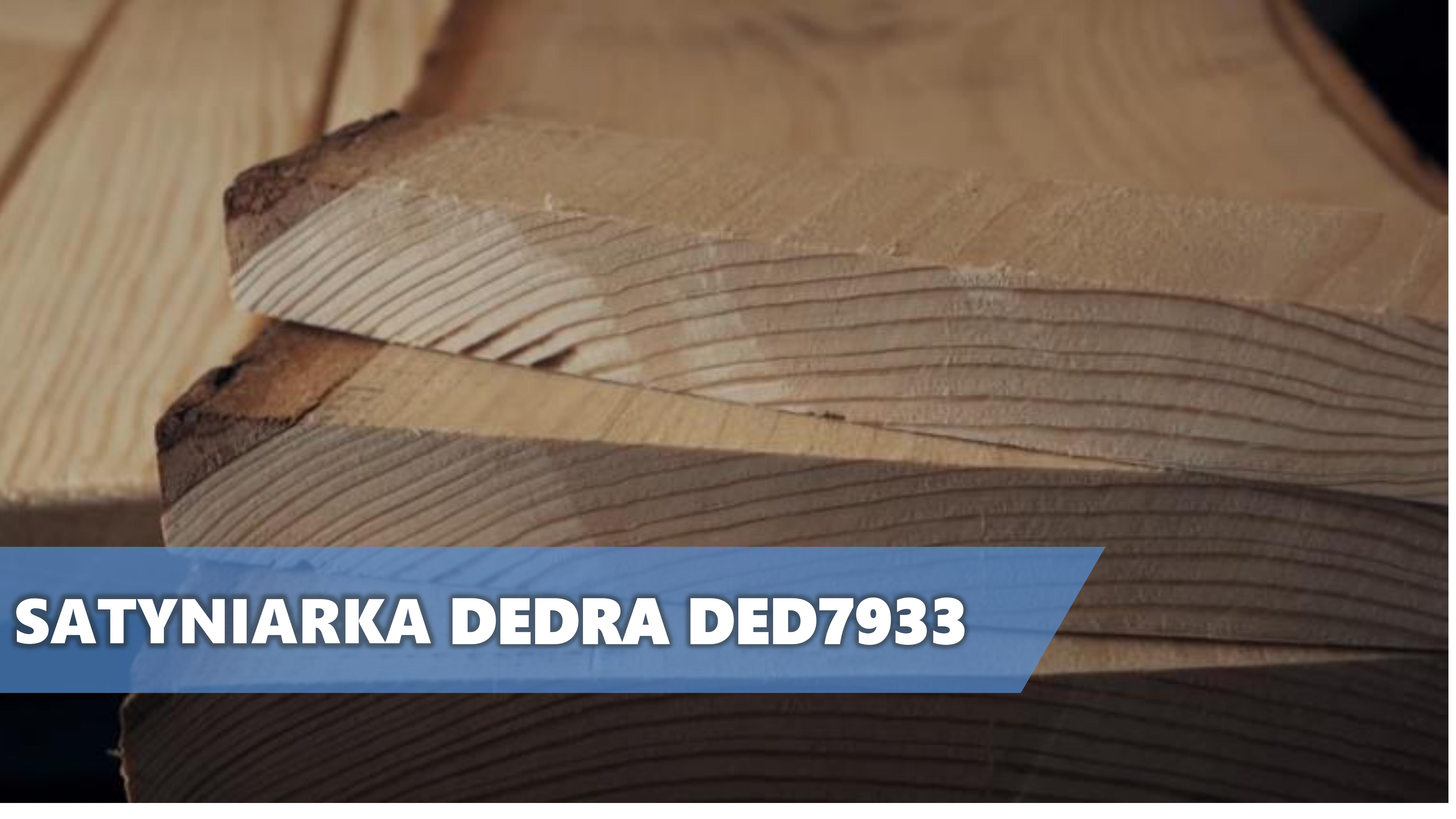 Nowość w ofercie - satyniarka DEDRA DED7933