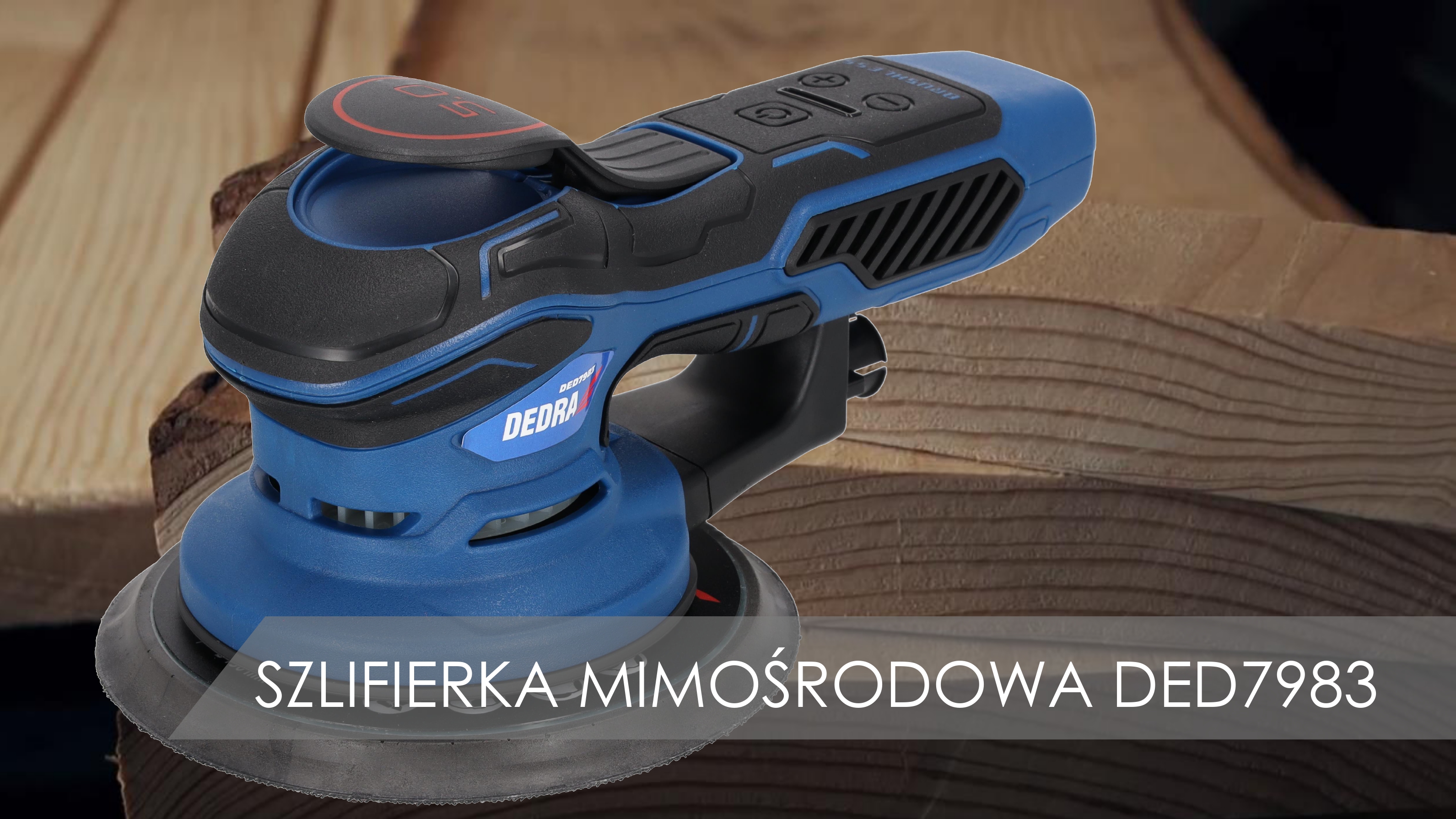 Nowość w ofercie - szlifierka mimośrodowa DED7983