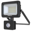 Lampa naścienna SLIM 20W SMD LED czujnik ruchu, 1800 lm, IP44, DEDRA L1093-2