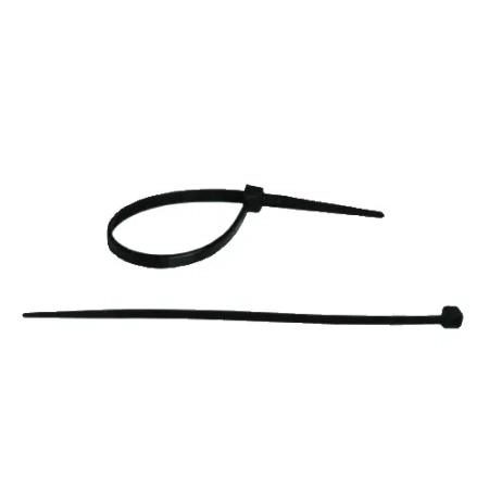 Nylonowe opaski zaciskowe czarne DEDRA 11AC48202 4,8x200 mm (100 szt.)