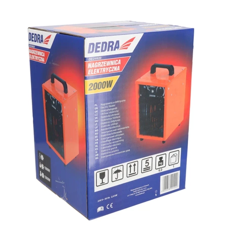 Nagrzewnica elektryczna 2kW DEDRA DED9920