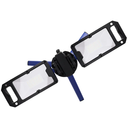 Lampa LED składana podwójna 5000lm, statyw, dwie barwy, DEDRA L1068