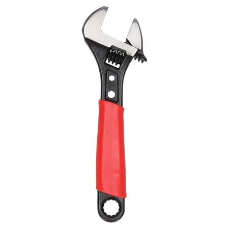 Klucz nastawny krótki, klucz francuski, szwed DEDRA 12B220 200mm, 0-24mm, plastikowy uchwyt