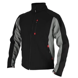 Kurtka softshell DEDRA BH6KS-L rozmiar L, 96% poliester + 4% elastan