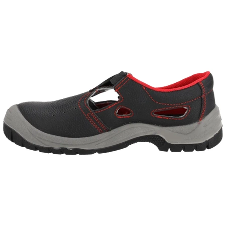Sandały bezpieczne, buty BHP  DEDRA BH9D1-45 skórzane, rozmiar: 45, kat.S1 SRC
