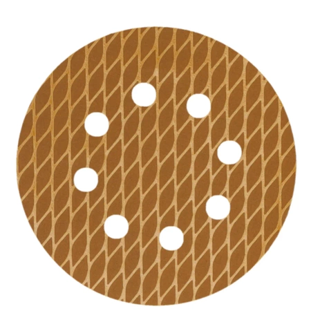 Tarczki ścierne Anti-clog 125mm, #180, rzep, zestaw 5szt, DED7947R06