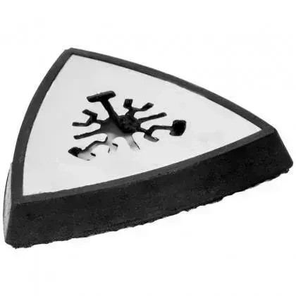 Głowica trójkątna do mocowania papieru ściernego DEDRA DED79456  z otworami do DED7945