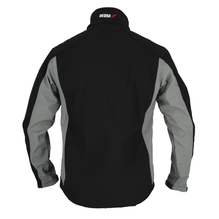 Kurtka softshell DEDRA BH6KS-XL rozmiar XL, 96% poliester + 4% elastan