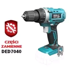 Części zamienne do wiertarko-wkrętarki DEDRA DED7040
