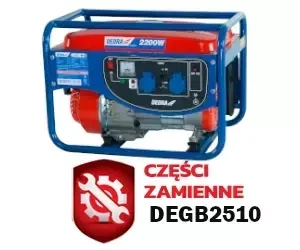 Części zamienne do agregatu prądotwórczego DEDRA DEGB2510