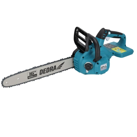 Piła łańcuchowa akumulatorowa 16", 2x 18V, DEDRA SAS+ALL DED7184V, prowadnica 16"