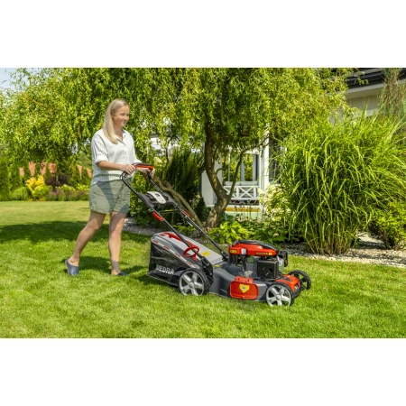 Kosiarka spalinowa z napędm Garden DEDRA DED8725-51L1, 3,5 kW, Loncin 196cm3, szer. koszenia 51cm, przekładnia GT