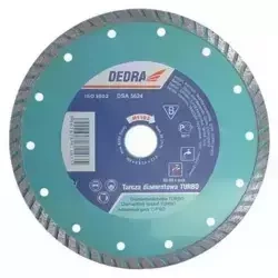 Tarcza diamentowa turbo do glazury, gresu  DEDRA H1101 125mmx22,2mm