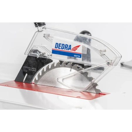 Pilarka stołowa do drewna, krajzega, cyrkularka DEDRA DED7729 3400W, 400V, 3-fazy, 315mm, wysokość cięcia 82mm