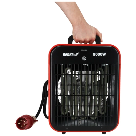 Nagrzewnica elektryczna 9kW, 400V, slim DEDRA DED9924B