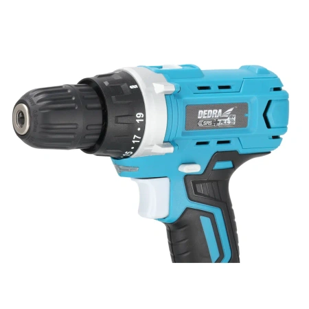 Wiertarko-wkrętarka akumulatorowa, wkrętarka 18V, DEDRA SAS+ALL DED7040 35Nm, 10mm, 2-biegi