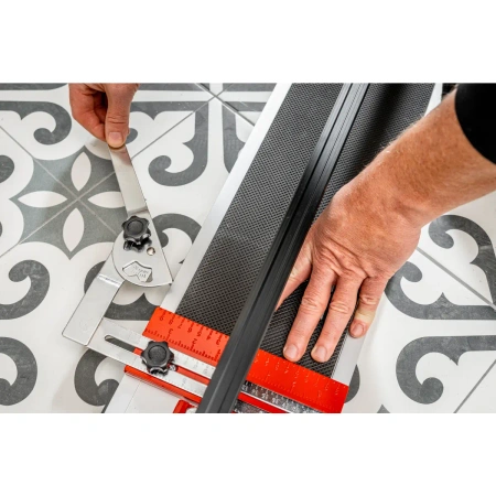 Przecinarka do płytek, maszynka ręczna do glazury DEDRA 1154 1200mm, 120cm, łożyskowana, prowadnica profil ''X"