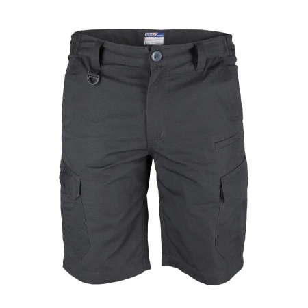 Szorty robocze, krótkie spodnie robocze, DEDRA BH31BST-XXL, rip-stop + spandex, rozm. XXL, gramatura 220g/m2, szare