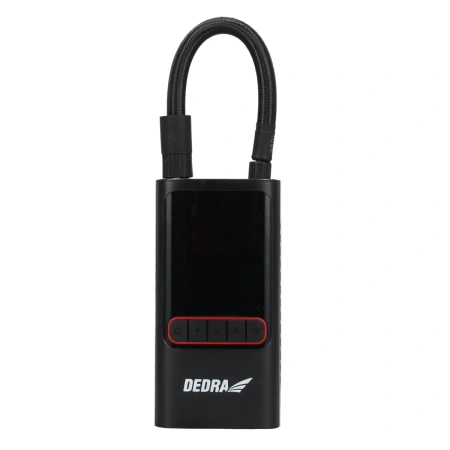 Bezprzewodowa pompka powietrza 2x2000mAh DEPP011, power bank, różne wentyle