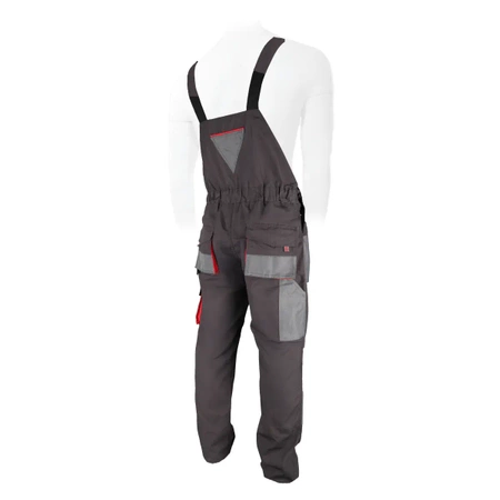 Spodnie ochronne ogrodniczki DEDRA BH2SO-XL  XL/56, gramatura 265g/m2