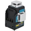 Multilaser 3D, poziomica laserowa 3D, DEDRA SAS+ALL DED6910 zielony laser, OSRAM