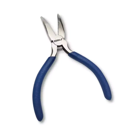 Szczypce precyzyjne wydłużone, wygięte DEDRA 1260M3 130mm