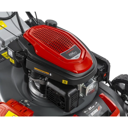 Kosiarka spalinowa z napędm Garden DEDRA DED8725-51L2SE, 4,0 kW, Loncin 196cm3, V200, 51cm, elektryczny rozruch