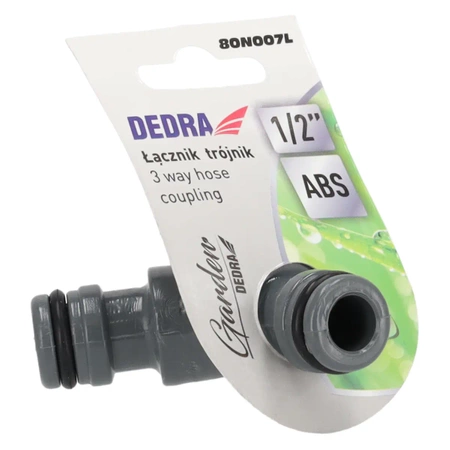Łącznik trójnik 1/2", luzem GARDEN DEDRA 80N007L