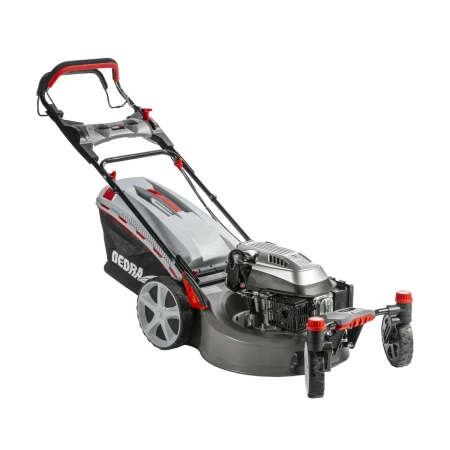 Kosiarka spalinowa z napędem i regulacją prędkości koszenia, skrętne koła GARDEN DEDRA DED8727-51C 4,2kW, 196cm3, szerokość koszenia 51cm