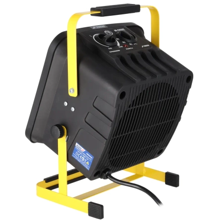 Nagrzewnica elektryczna PTC 3,0kW, kwadratowa, czarna, stojak DEDRA DED9931C3 ceramiczny element grzejny