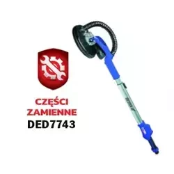 Części zamienne do szlifierki do gipsu DED7743