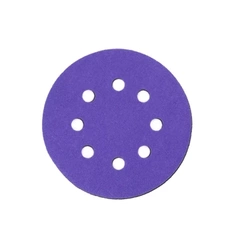 Tarczki ścierne ceramiczne 125mm, #100 DEDRA DED7947A03 , rzep, kpl 5szt