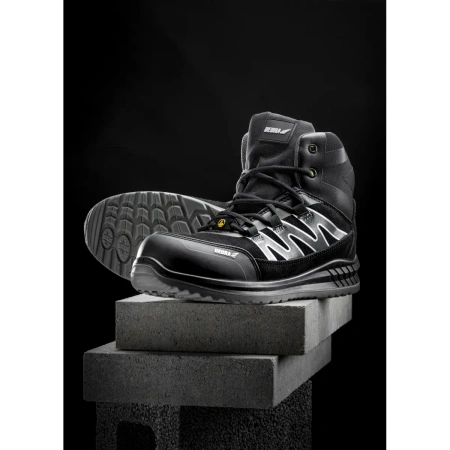 Trzewiki bezpieczne, buty BHP DEDRA BH9T6V-43 zamsz, rozm.: 43, kat.S1,kompozytowy podnosek