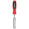 Dłuto do drewna, stolarskie DEDRA 06C038 22mm, stal CrV, dwumateriałowy uchwyt
