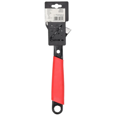 Klucz nastawny krótki, klucz francuski, szwed DEDRA 12B215 150mm, 0-19mm, plastikowy uchwyt