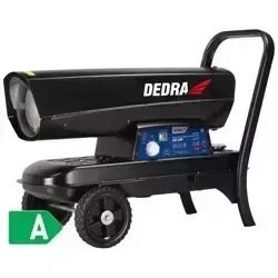 Nagrzewnica olejowa 20kW, kółka, czarna DEDRA DED9951A