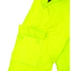 Spodnie ocieplane ogrodniczki DEDRA BH80SO1-XXXL rozmiar XXXL, żółte