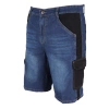 Szorty jeans'owe, krótkie dżinsy robocze, szorty z denimu DEDRA BH45ST-XXL gramatura 280g/m2, rozmiar XXL