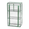 Mała szklarnia ogrodowa, składana, PCV, DEDRA N04710, wymiary 46x24x80cm
