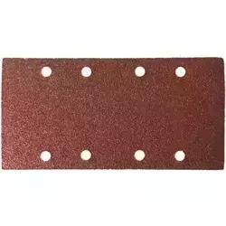 Papier ścierny do szlifierki DEDRA DED79431 gr. 60, 90x182mm, mocowane na rzep, 5szt