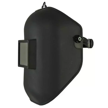 Przyłbica spawalnicza z tworzywa uchylna DEDRA DES016 345x210mm, filtr 90x110mm