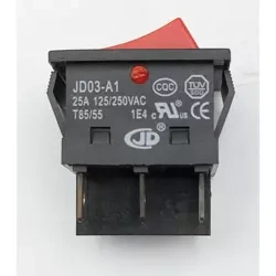 #8 Przełącznik 6/12V JD03-A1 do prostownika DEDRA DEP010