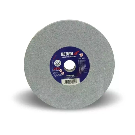 Tarcza szlifierska, kamień szlifierski DEDRA F10050 250x32x32mm, gradacja 60