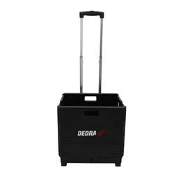 Wózek warsztatowy składany, skrzynka 43x38x41,5 cm - DEDRA N1000