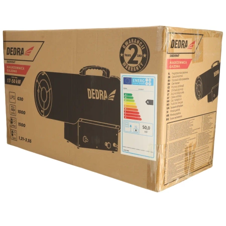 Nagrzewnica gazowa 20-55kW DEDRA DED9947