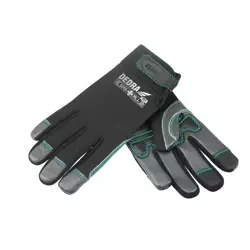 Rękawice robocze, rękawice ze skóry koziej DEDRA SAS+ALL DED7105R09 wypełnienie z pianką Eva, rozm.9