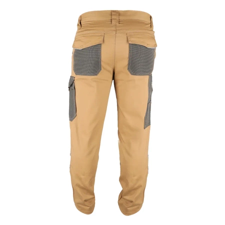 Spodnie ochronne DEDRA BH42SP-LD LD/54, 97% bawełna +3% elastan, Slim line 270g/m2