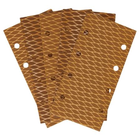 Papier ścierny Anti-clog #150, 92x182mm, rzep, 5szt DEDRA DED7943R5