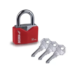 Kłódka romb w osłonie 50mm, DEDRA 11U112